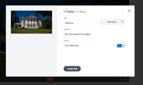 slide show turn in link example
